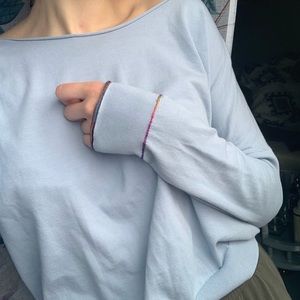 Zadig Voltaire Scoop Neck light weight sweater